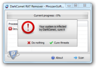 DarkComet RAT Remover 2.0.0.0 screenshot. Click to enlarge!