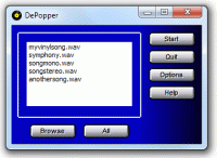 DePopper 4.0.7.0 screenshot. Click to enlarge!