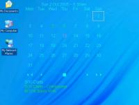Desktop Calendar Free 1.4.0.211 screenshot. Click to enlarge!
