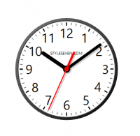 Desktop Clock Plus-7 1.12 screenshot. Click to enlarge!