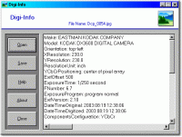 Digi-Info 1.0 screenshot. Click to enlarge!