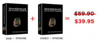 Digigenius DVD+video to iPhone Converter 3.6.2 screenshot. Click to enlarge!