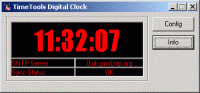 Digital Wall Clock 1.0.0 screenshot. Click to enlarge!