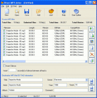 Direct MP3 Joiner 3.0.2.9 screenshot. Click to enlarge!