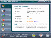 DirectX Happy Uninstall 6.7 screenshot. Click to enlarge!