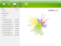 Disk Space Fan 4.5.4.152 screenshot. Click to enlarge!