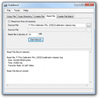 DiskBench 2.7.0.1 screenshot. Click to enlarge!