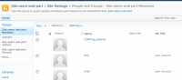 Display members of AD group in SharePoint 2010 1.9 screenshot. Click to enlarge!