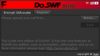 DoSWF MINI 5.2.2 screenshot. Click to enlarge!