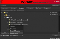 DoSWF Professional 5.2.9 screenshot. Click to enlarge!