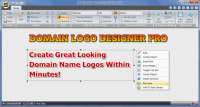 Domain Logo Designer Pro 1.0.11 screenshot. Click to enlarge!