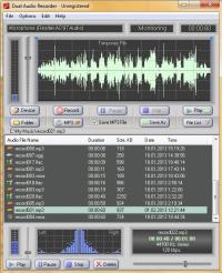 Dual Audio Recorder 2.3.1 screenshot. Click to enlarge!