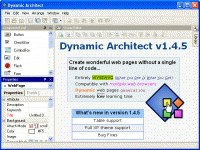 Dynamic Architect 1.4.5 screenshot. Click to enlarge!