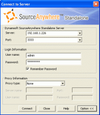Dynamsoft SourceAnywhere 6.3 screenshot. Click to enlarge!