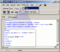 DzSoft WebPad 2.3.0.2 screenshot. Click to enlarge!