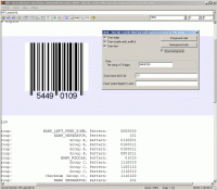 EAN8 barcode source code 1.0.0.0 screenshot. Click to enlarge!