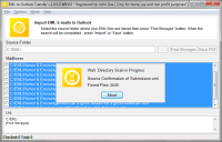 EML to Outlook Transfer 1.0.0.0 screenshot. Click to enlarge!