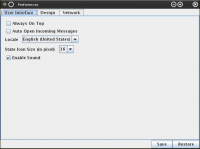 EZ Intranet Messenger 1.2.22 screenshot. Click to enlarge!