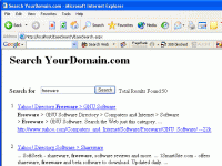 EaseSearch 1.0 screenshot. Click to enlarge!