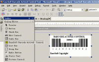 EaseSoft Barcode ActiveX Control 3.5 screenshot. Click to enlarge!
