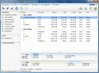 EaseUS Partition Master Home Edition 9.0 screenshot. Click to enlarge!