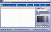Eastsea Audio Converter 2.00 screenshot. Click to enlarge!