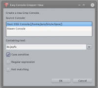 Easy Console Grepper 2.1.0.201503122106 screenshot. Click to enlarge!