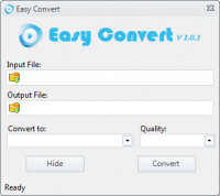 Easy Convert 1.0.1 screenshot. Click to enlarge!