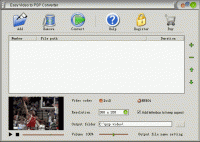 Easy Video to PSP Converter 1.6.1 screenshot. Click to enlarge!
