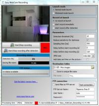 Easy WebCam Recording 3.0 screenshot. Click to enlarge!