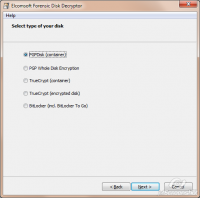 Elcomsoft Forensic Disk Decryptor 1.10.250 screenshot. Click to enlarge!