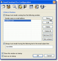 Email Sentinel Pro Email AntiVirus 2.7.8 screenshot. Click to enlarge!