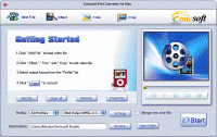 Emicsoft iPod Converter for Mac 3.1.06 screenshot. Click to enlarge!
