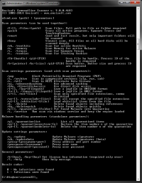 Emsisoft Commandline Scanner 11.9.0.6513 screenshot. Click to enlarge!