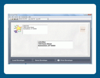 Envelope Printer 1.8 screenshot. Click to enlarge!