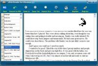 ePub Reader for Windows 5.2 screenshot. Click to enlarge!