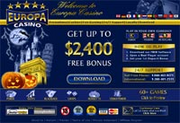 Europa Casino by Online Casino Extra 2.0 screenshot. Click to enlarge!