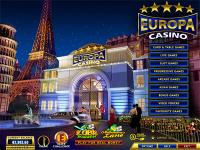 Europa Casino online 3D games 10.5 screenshot. Click to enlarge!