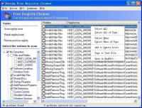 Eusing Free Registry Cleaner 3.8.0.20150810 screenshot. Click to enlarge!