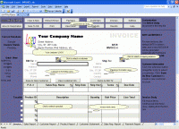 Excel Invoice Manager Express 2.21.1024 screenshot. Click to enlarge!