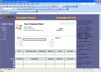 Excel Invoice Template 1.5 screenshot. Click to enlarge!