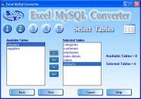 Excel-Mysql converter 3.0 screenshot. Click to enlarge!