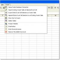 Excel Oracle Import, Export & Convert Software 7.0 screenshot. Click to enlarge!