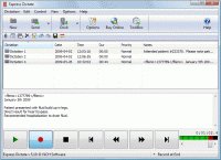 Express Dictate Dictation Recorder 5.48 screenshot. Click to enlarge!