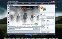 Extra DVD Ripper Free 8.21 screenshot. Click to enlarge!