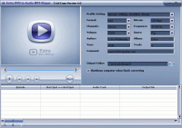 Extra DVD to Audio MP3 Ripper 8.21 screenshot. Click to enlarge!