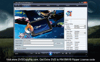 Extra DVD to RM RMVB Ripper 8.2 screenshot. Click to enlarge!