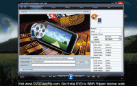 Extra DVD to WMV Ripper 8.25 screenshot. Click to enlarge!