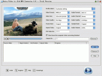 Extra Video to iPod MP4 Converter 8.21 screenshot. Click to enlarge!