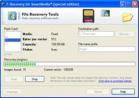 F-Recovery for SmartMedia 1.9 screenshot. Click to enlarge!